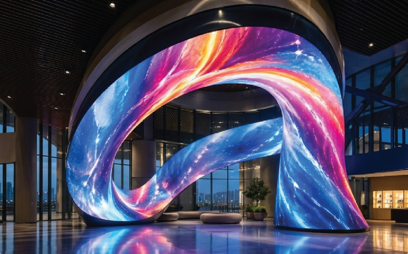 Smart Designed Flexible Displays