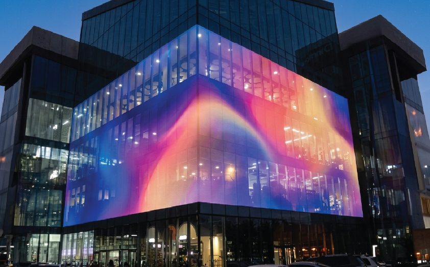 Transparent & Mesh Displays